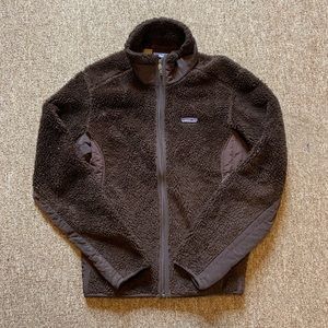 Patagonia Brown Retro X Zip Up Fleece Jacket